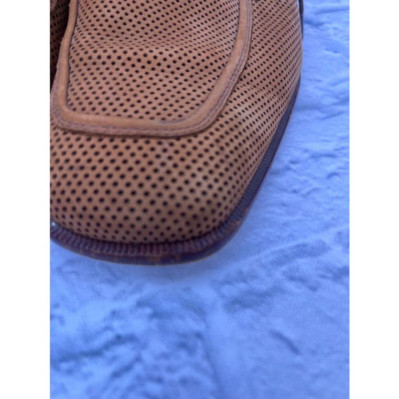 Men's Moreschi Italy Brown Leather‎ Shoes, Size 8 - Picture 8 of 11